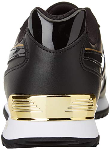 Reebok Royal Glide RPLCLP, Zapatillas de Running Mujer, Negro/Negro/Dormet, 40 EU