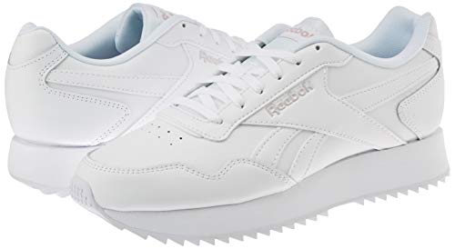 Reebok Royal Glide RPLDBL, Zapatillas de Atletismo Mujer, Multicolor (White/Ashen Lilac 000), 38 EU