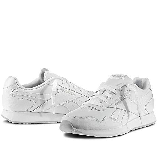 Reebok Royal Glide, Zapatillas de deporte, Hombre, Blanco (White / Steel / Reebok Royal), 43 EU