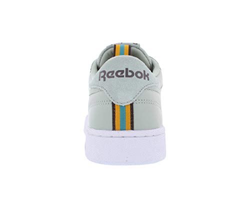 Reebok Tenis Club C 85 Hombre Sea, azul (Aerosol de mar/Blanco/Lush Earth/Gold/Mineral Dust), 44.5 EU