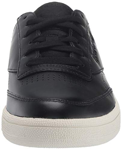 Reebok Tenis para mujer Club C 85 Mule, negro (Negro/tiza/guijarro), 36 EU