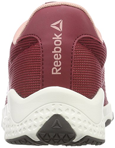 Reebok Trainflex 2.0, Zapatillas de Deporte Mujer, Rojo (Urban Maroon/Chalk Pink/Chalk/Coal 000), 37 EU