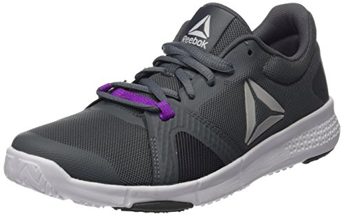 Reebok Trainflex Lite, Zapatillas de Deporte Mujer, Morado (Alloy/Vicious Violet/Skull Grey/White), 38.5 EU