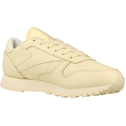 Reebok X Spirit Classic Leather, Zapatillas para Mujer, (Washed Yellow/White), 40 EU
