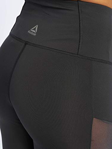 Reebok Y Ombre Tight Mallas, Mujer, Negro, S