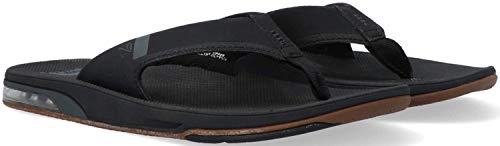 Reef Fanning Low, Chanclas Hombre, Negro, 42