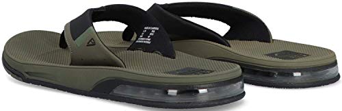 Reef Fanning Low, Chanclas Hombre, Verde (Olive OLI), 42 EU