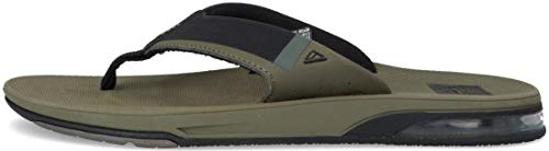 Reef Fanning Low, Chanclas Hombre, Verde (Olive OLI), 42 EU