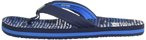 Reef Kids Ahi, Chanclas, Multicolor (BLU Horizon Wav Bzw), 33/34 EU