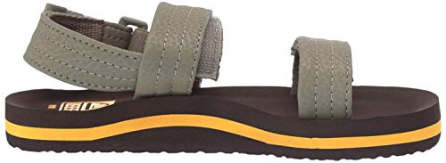 Reef Little Ahi Convertible, Chanclas, Multicolor (Brown/Olive Bov), 21/22 EU