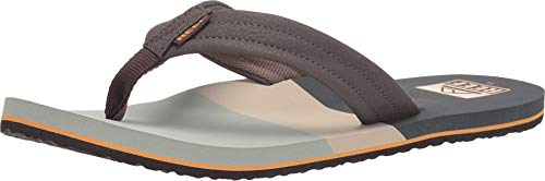 Reef Tri Waters, Chanclas Hombre, Verde Gris, 42