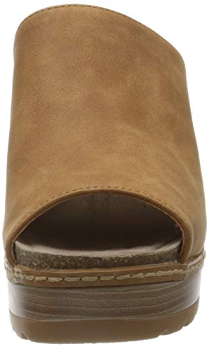 Refresh 69496.0, Sandalias con Plataforma Mujer, Marrón (Camel Camel), 36 EU