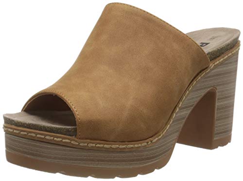 Refresh 69496.0, Sandalias con Plataforma Mujer, Marrón (Camel Camel), 36 EU
