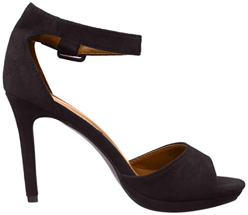 Refresh 69541.0, Zapatos con Tira de Tobillo para Mujer, Negro, 37 EU
