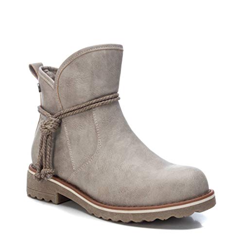 REFRESH - Botín Motera para Mujer - Color Blanco