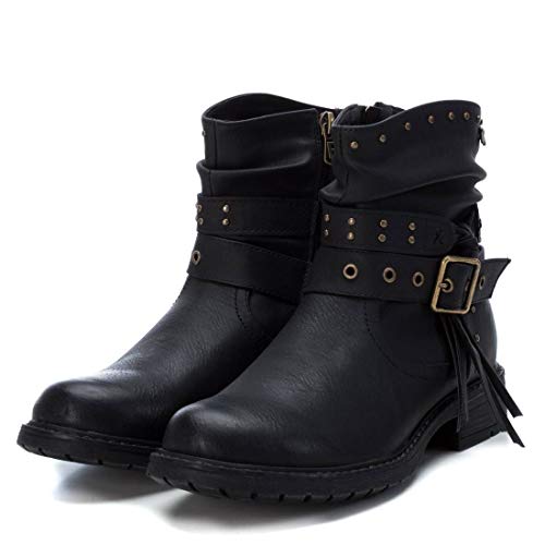 REFRESH Botín Motera REF072623 para Mujer Negro 40