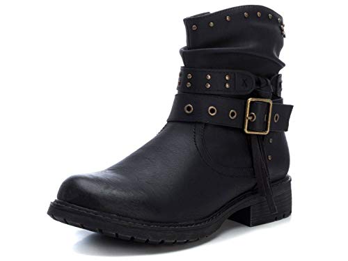 REFRESH Botín Motera REF072623 para Mujer Negro 40