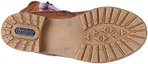 Remonte R3325, Botas Altas Mujer, Marrón (Mahagoni/Sherry/Mogano 25), 42 EU