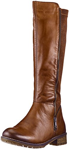 Remonte R3325, Botas Altas Mujer, Marrón (Mahagoni/Sherry/Mogano 25), 42 EU