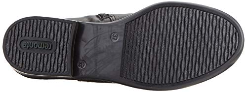 Remonte R4970, Botas Altas Mujer, Negro (Schwarz/Black 01), 37 EU
