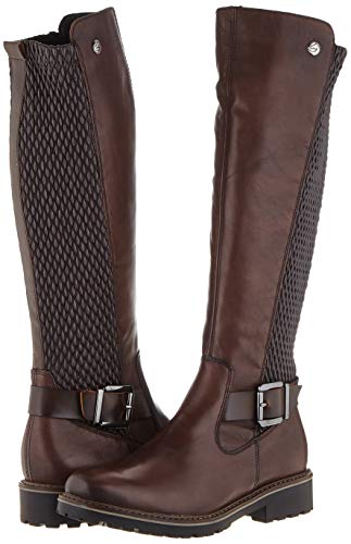 Remonte R6577, Botas Altas Mujer, Marrón (Merbau/Moro/Kastanie 25), 42 EU