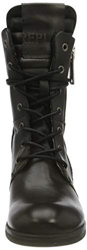REPLAY Maral, Botas de Moda Mujer, Negro 003 Negro, 37 EU