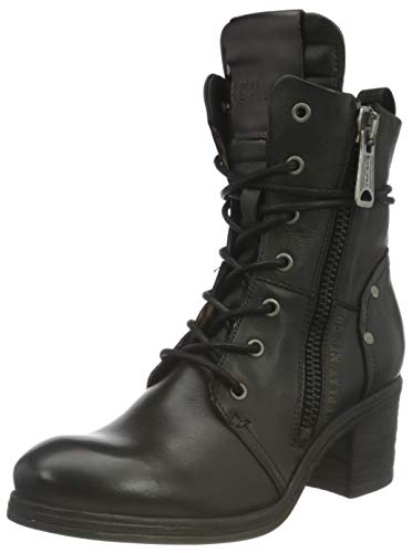 REPLAY Maral, Botas de Moda Mujer, Negro 003 Negro, 37 EU