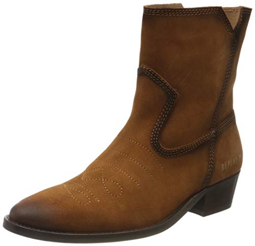 REPLAY New Gipsy-Primordial, Botas Camperas Mujer, Marrón (Tan 56), 38 EU