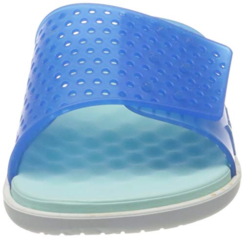 Rider Cross Fem, Zuecos Mujer, Multicolor Blanco Azul y Verde 8464 0, 41/42 EU