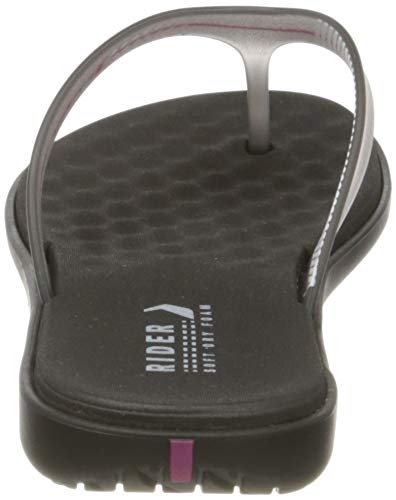 Rider Delta Fem, Chanclas Mujer, Multicolor Black Smoke 9245 0, 37 EU