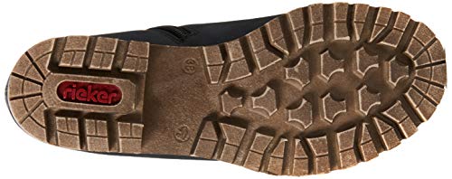 Rieker 785f8, Botines Mujer, Azul (Mare/Navy/Kastanie 14), 38 EU