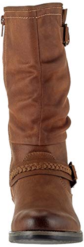 Rieker 98860, Botas Altas Mujer, Marrón (Nuss/Nuss 22), 36 EU
