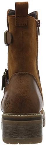 Rieker Herbst/Winter, Botines Mujer, Marrón (REH/Brown 24), 38 EU
