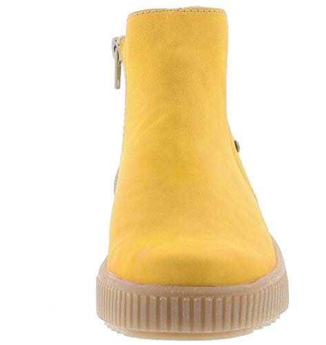 Rieker Mujer Botines Y6461, señora Botas Chelsea, Botas,Botas de Media caña,Botines,botín,Slip on,Botines de Invierno,Forrado,Honig,41 EU / 7.5 UK