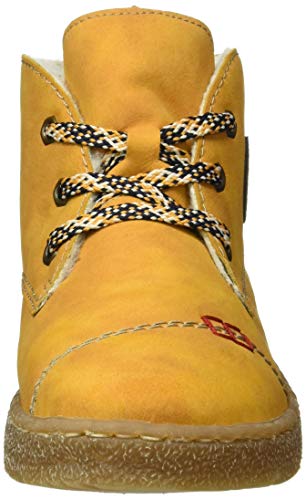 Rieker N1740, Botas de Moda Mujer, Amarillo 69, 36 EU