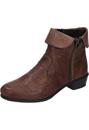 Rieker Y07a8, Botines Mujer, Marrón (Cuoio/Chestnut 22), 38 EU