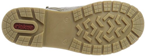 Rieker Y9430, Botines Mujer, Gris (Asche/Fog/Kastanie 43), 38 EU