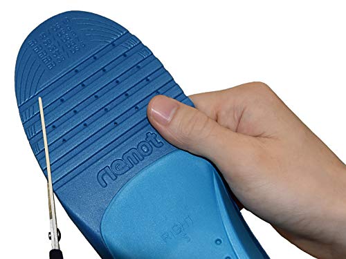 riemot Plantillas Ortopédicas para Hombre Mujer, Plantillas Deportivas, para Soporte para el Arco del Pie, Fascitis Plantar, Corrección del Tobillo, Senderismo, Trabajo, Caminar, Azul 40-46EU