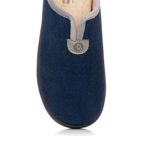 ROAL 12238 Zapatilla DE CASA Pluma Flex Hombre Marino 41