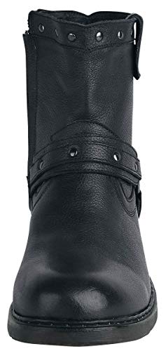 Rock Rebel by EMP Thunder Road Hombre Botas Negro EU43, Piel,