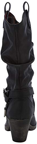 Rocket Dog Sidestep, Botas Camperas Mujer, Black, 38 EU