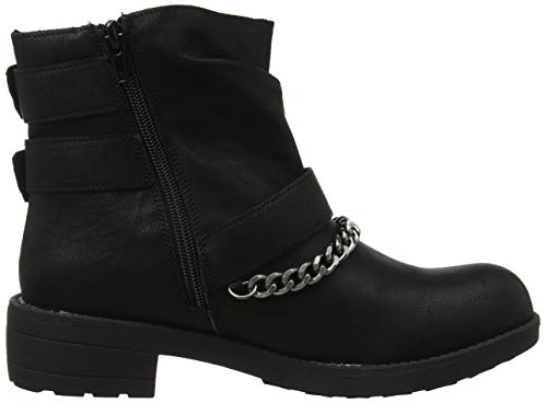 Rocket Dog Tavin, Botas Efecto Arrugado para Mujer, Negro (Black A00), 39 EU