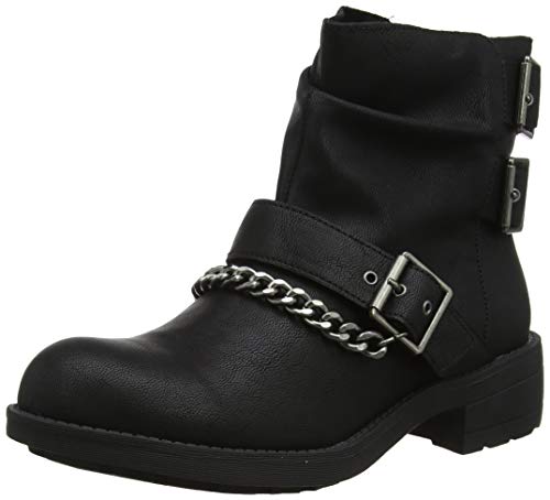 Rocket Dog Tavin, Botas Efecto Arrugado para Mujer, Negro (Black A00), 39 EU