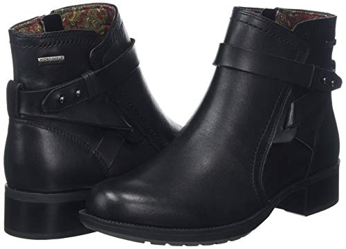 Rockport Copley Waterproof Strap Boot, Botines para Mujer, Negro (Black 001), 39 EU