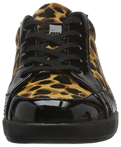 Rockport Devona DELAIRE, Zapatos de Cordones Derby Mujer, Leopardo, 38.5 EU
