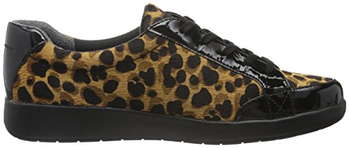 Rockport Devona DELAIRE, Zapatos de Cordones Derby Mujer, Leopardo, 38.5 EU