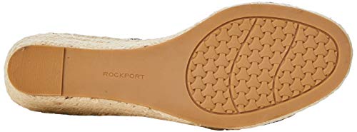 Rockport Marah Lace Sandal, Sandalias con Plataforma Mujer, Negro 002, 41 EU