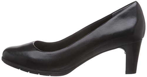 Rockport Total Motion Melora Plain Pump, Zapatos de tacón con Punta Cerrada Mujer, Negro (Black 001), 40 EU