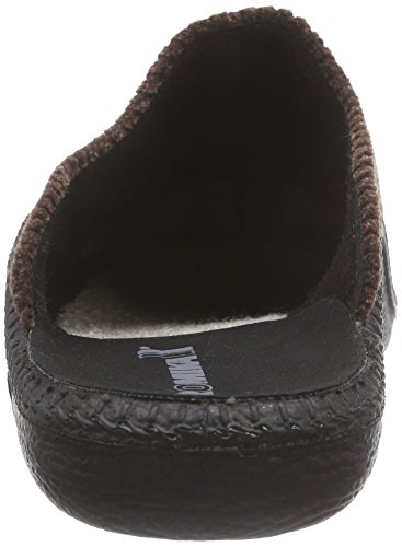 Romika Mokasso 220 71040 65 100 - Pantuflas de tela para hombre, Marrón, 40