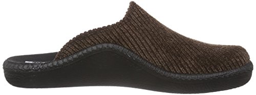 Romika Mokasso 220 71040 65 100 - Pantuflas de tela para hombre, Marrón, 40